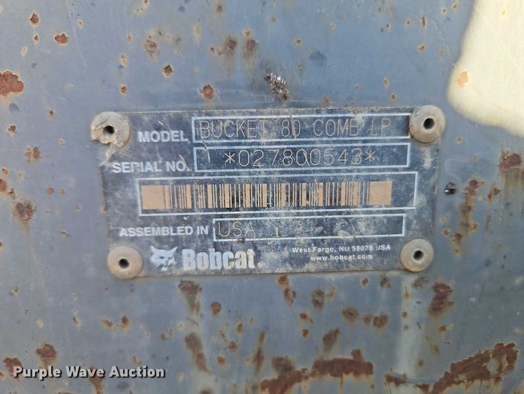 image for item EO7341 Bobcat skid steer four-in-one bucket
