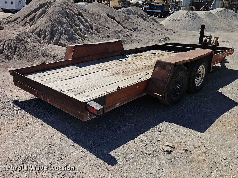 image for item EO7344 1995 Tow Master T-10 PAN equipment trailer