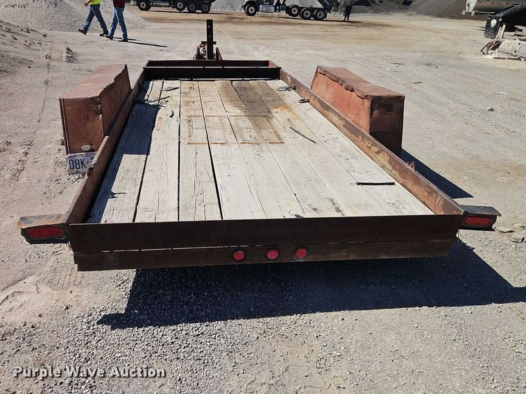 image for item EO7344 1995 Tow Master T-10 PAN equipment trailer