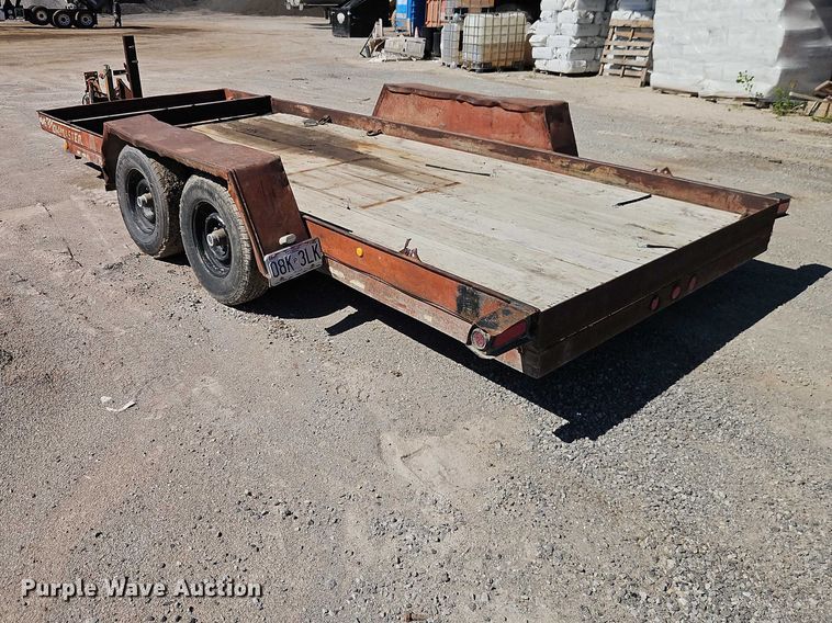 image for item EO7344 1995 Tow Master T-10 PAN equipment trailer