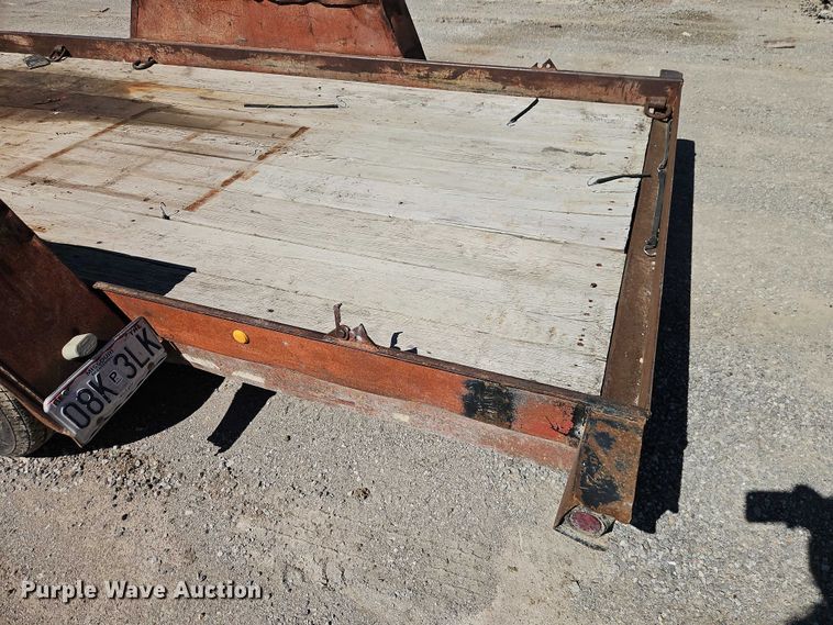 image for item EO7344 1995 Tow Master T-10 PAN equipment trailer
