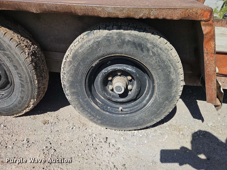 image for item EO7344 1995 Tow Master T-10 PAN equipment trailer