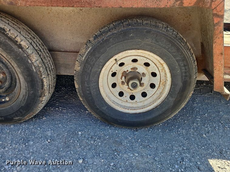 image for item EO7344 1995 Tow Master T-10 PAN equipment trailer