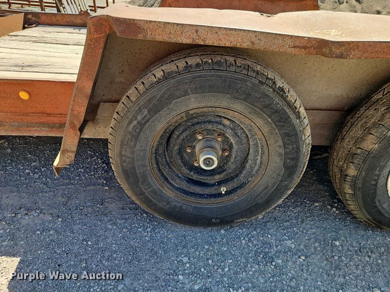 image for item EO7344 1995 Tow Master T-10 PAN equipment trailer