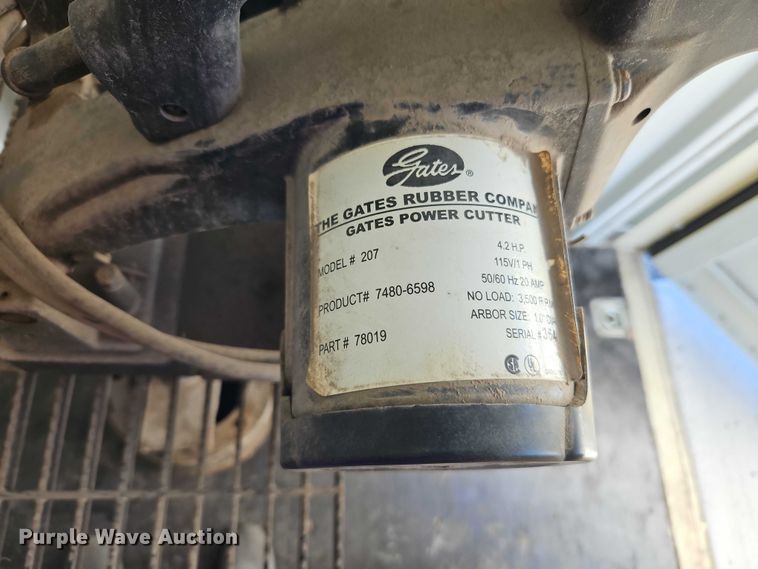 image for item EO7345 Gates GC-32XD hydraulic hose crimp press
