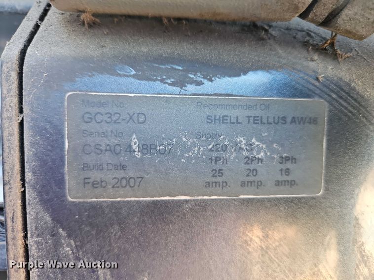 image for item EO7345 Gates GC-32XD hydraulic hose crimp press