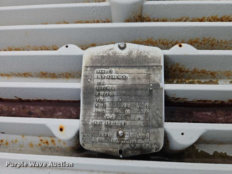 image for item EO7366 Loren Cook Company 230-MHA-HD air classifier