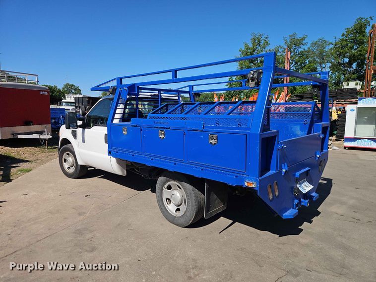 image for item EO7420 2008 Ford F350 Super Duty utility bed pickup truck