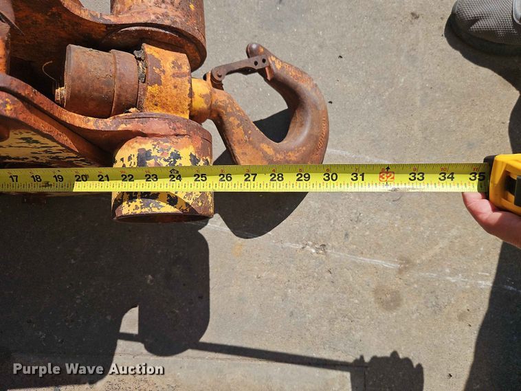 image for item EO7421 Gunnebo Johnson QRJ15S10RTB crane block