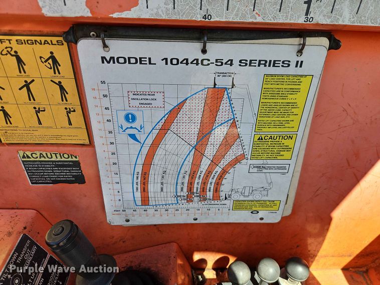 image for item EO7423 2006 JLG 1044C-54 series II telehandler
