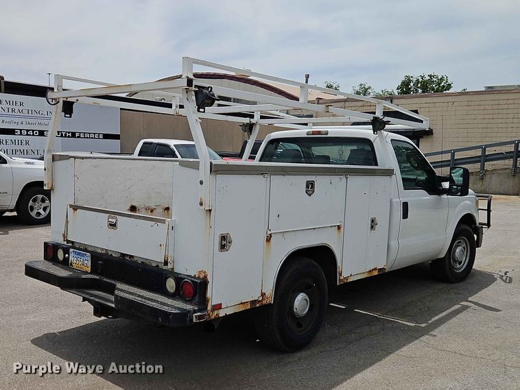 image for item EO7429 2012 Ford F250 Super Duty utility bed pickup truck