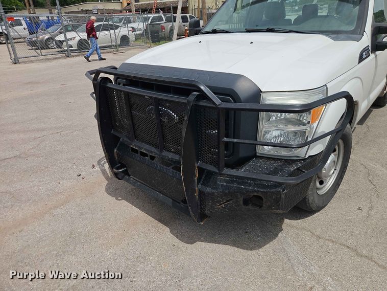 image for item EO7429 2012 Ford F250 Super Duty utility bed pickup truck