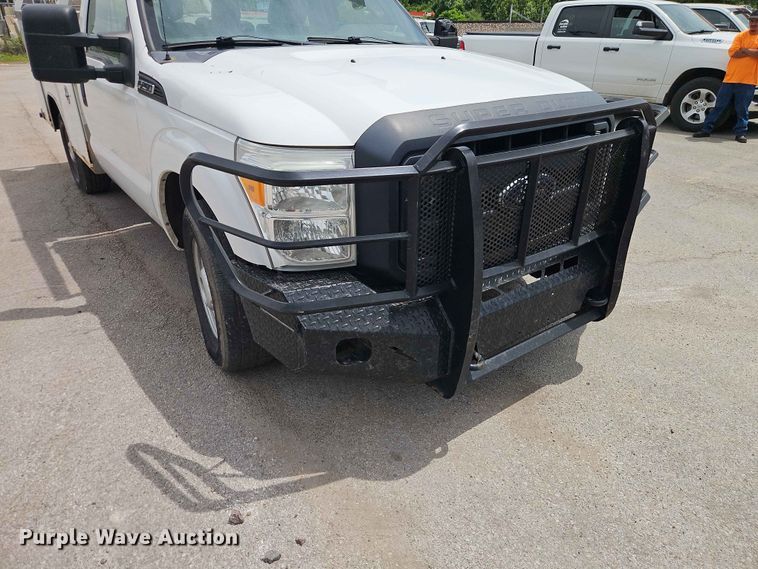 image for item EO7429 2012 Ford F250 Super Duty utility bed pickup truck