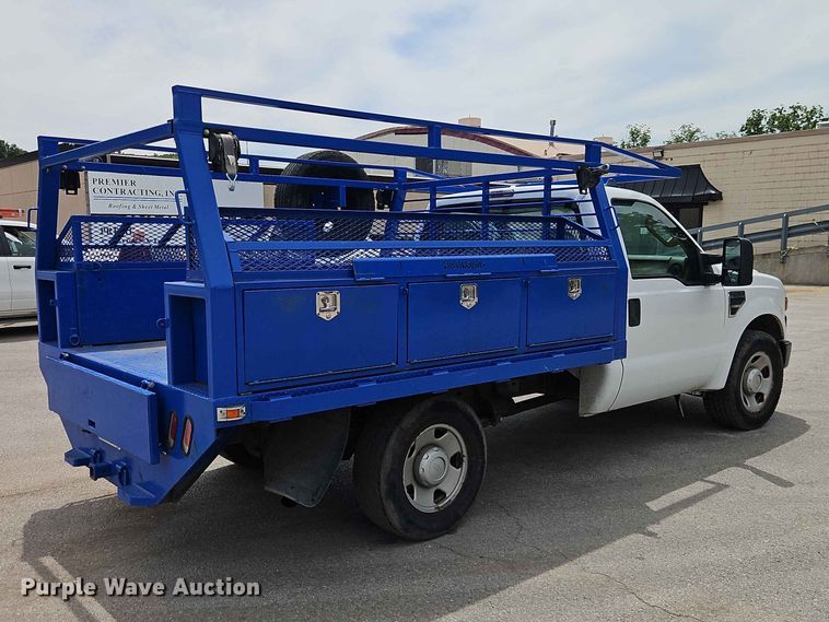 image for item EO7430 2008 Ford F350 Super Duty utility bed pickup truck