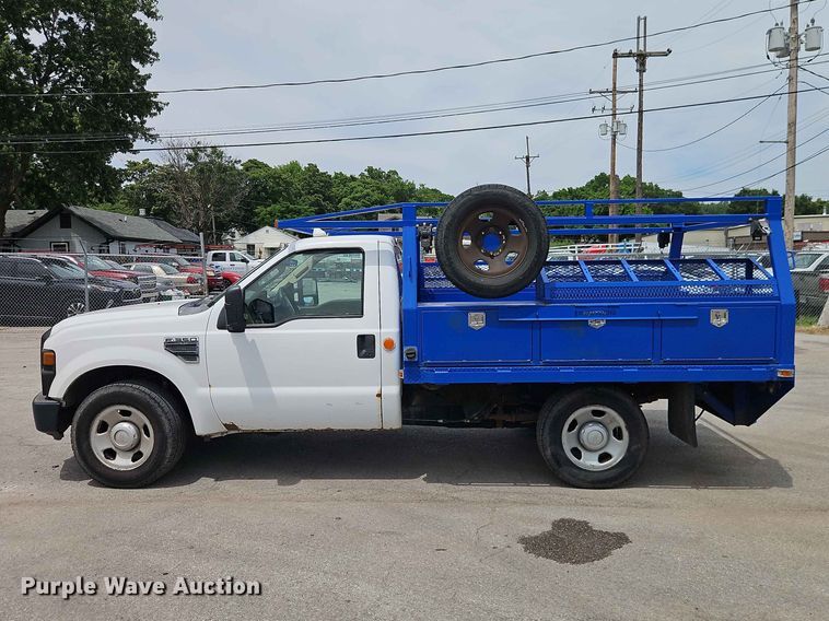 image for item EO7430 2008 Ford F350 Super Duty utility bed pickup truck