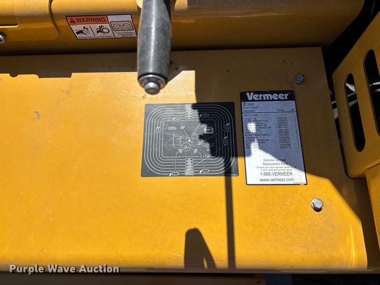 image for item EQ7049 2024 Vermeer BC1500 wood chipper