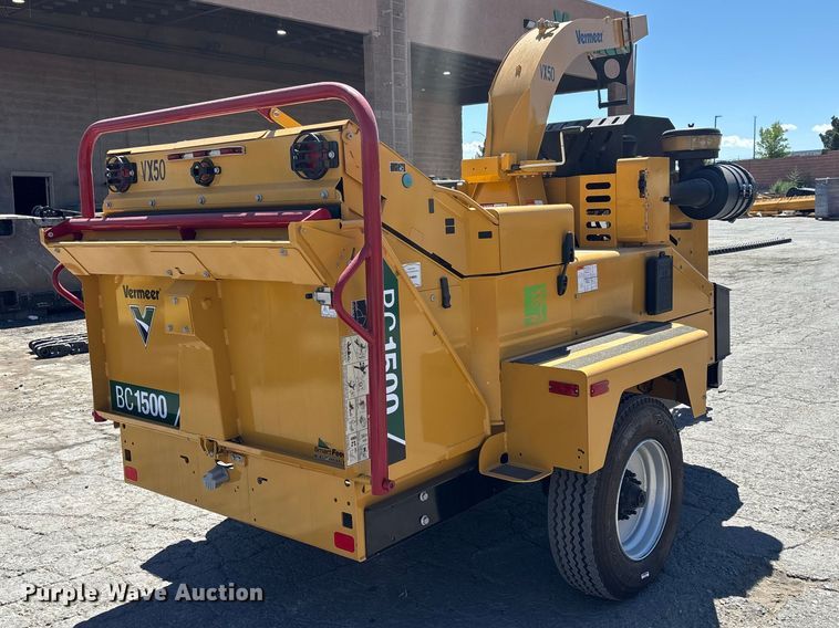 image for item EQ7050 2023 Vermeer BC1500 wood chipper