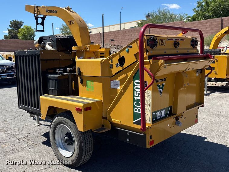 image for item EQ7050 2023 Vermeer BC1500 wood chipper