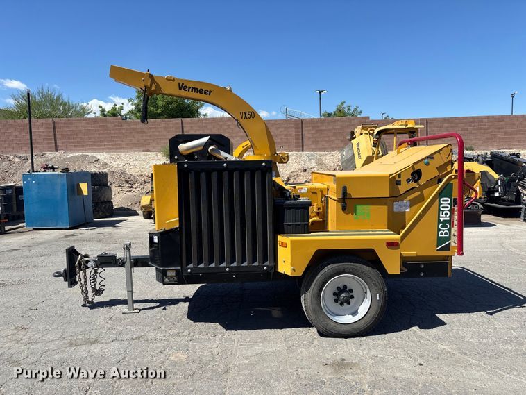 image for item EQ7050 2023 Vermeer BC1500 wood chipper