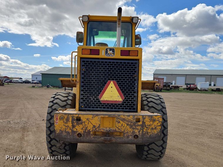 image for item ER1522 1989 John Deere 544E wheel loader