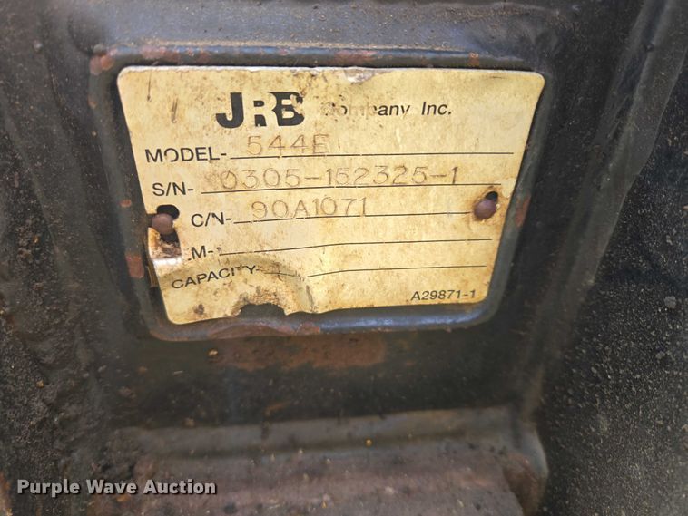 image for item ER1522 1989 John Deere 544E wheel loader