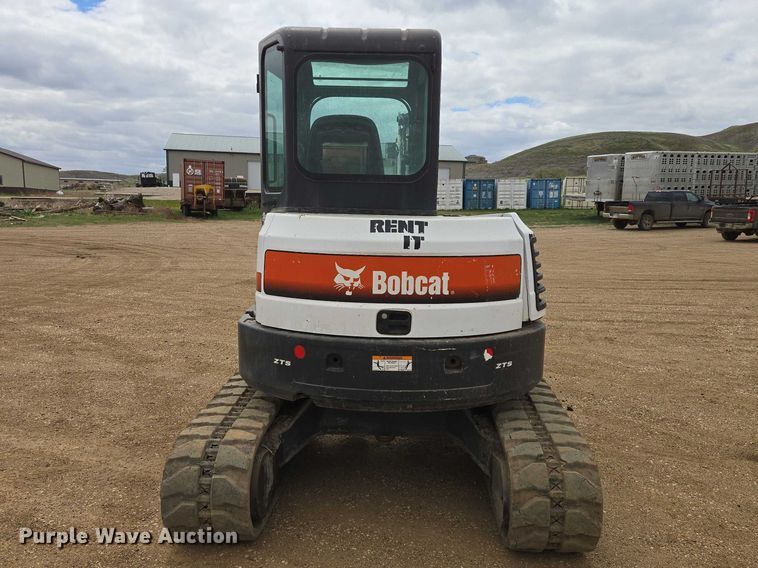 image for item ER1527 2013 Bobcat E45 mini excavator