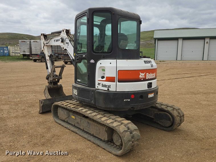 image for item ER1527 2013 Bobcat E45 mini excavator