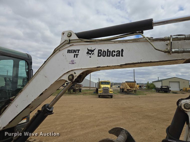 image for item ER1527 2013 Bobcat E45 mini excavator
