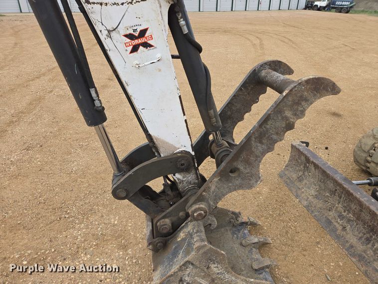 image for item ER1527 2013 Bobcat E45 mini excavator
