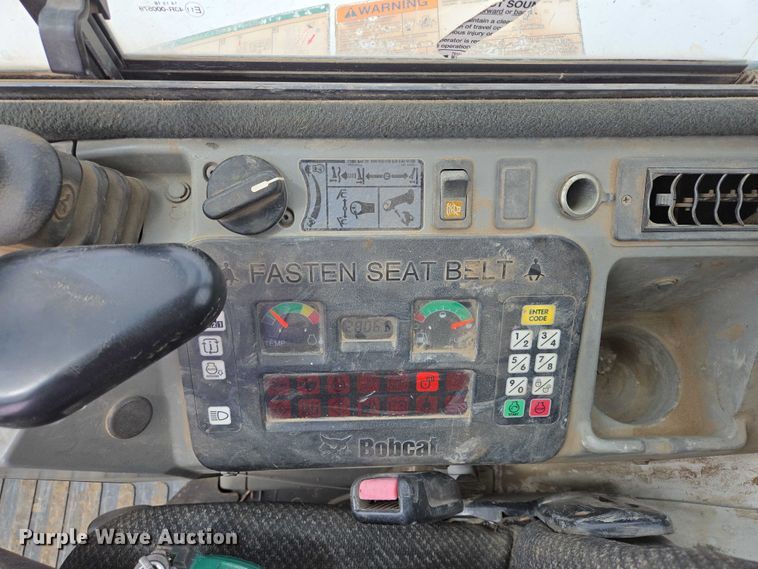 image for item ER1527 2013 Bobcat E45 mini excavator