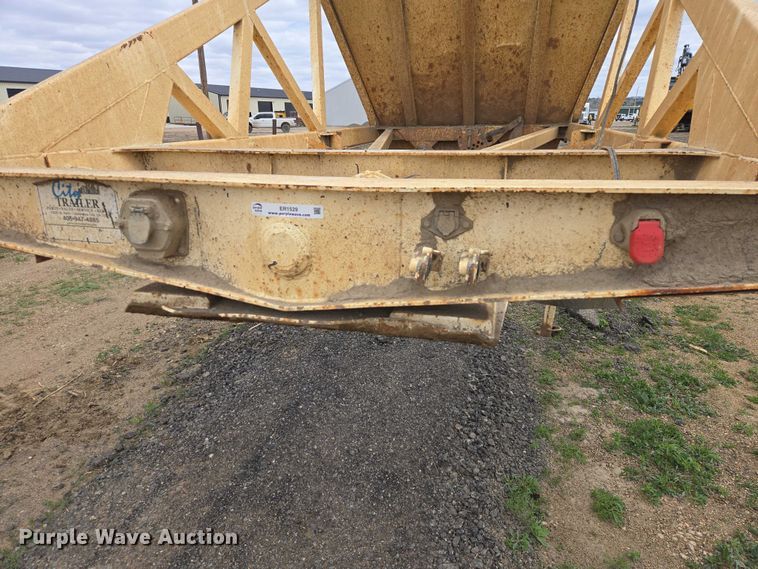 image for item ER1529 2000 Ranco BT-129 bottom dump trailer
