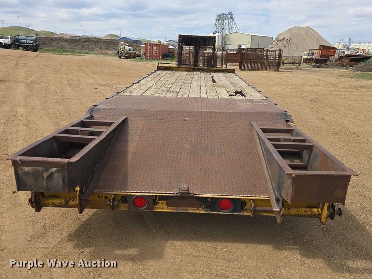 image for item ER1543 2006 Shop built equipment trailer
