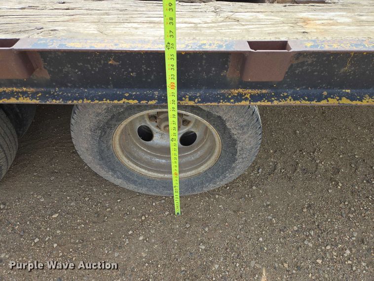 image for item ER1543 2006 Shop built equipment trailer