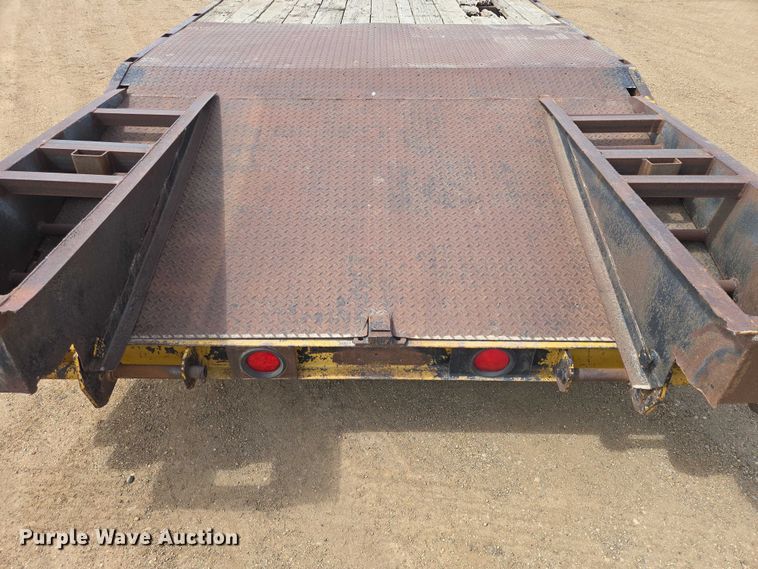 image for item ER1543 2006 Shop built equipment trailer