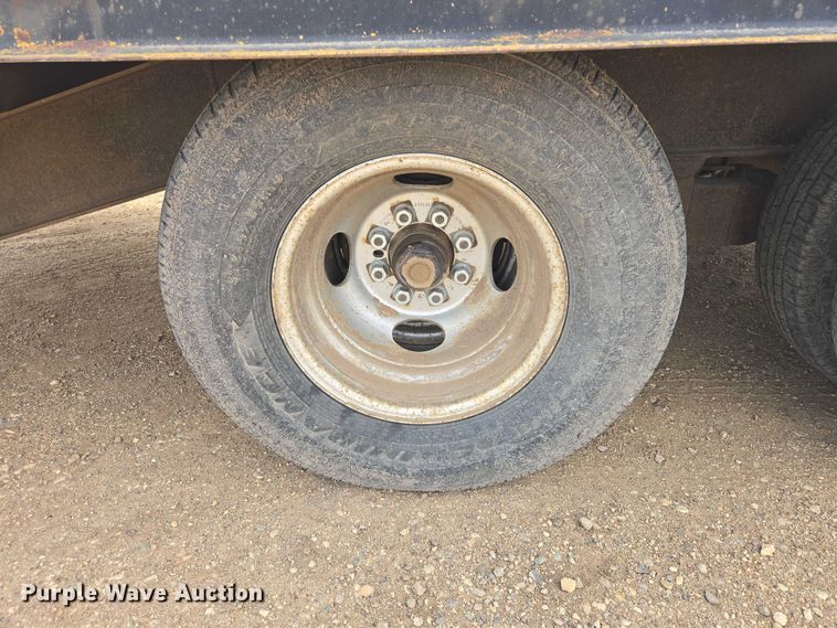image for item ER1543 2006 Shop built equipment trailer