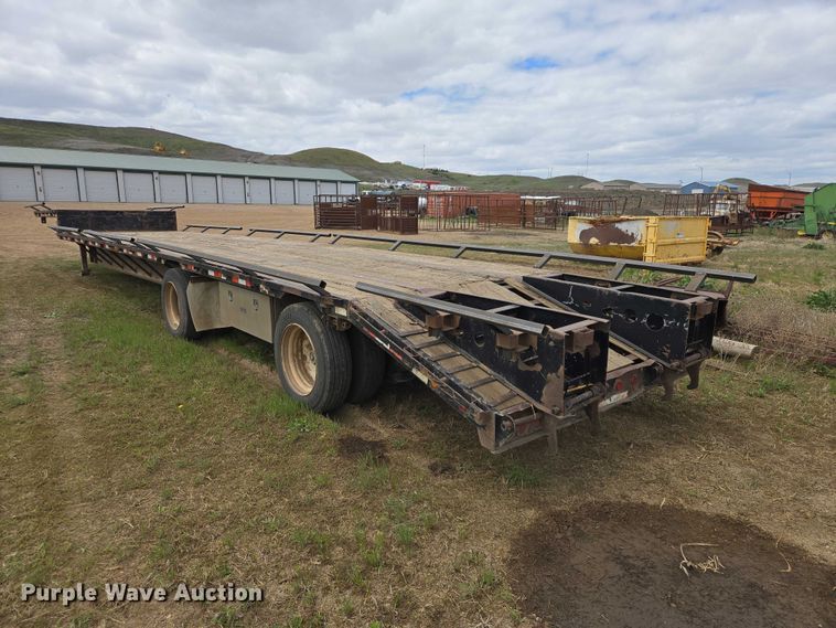 image for item ER1545 2002 Jet drop deck equipment trailer