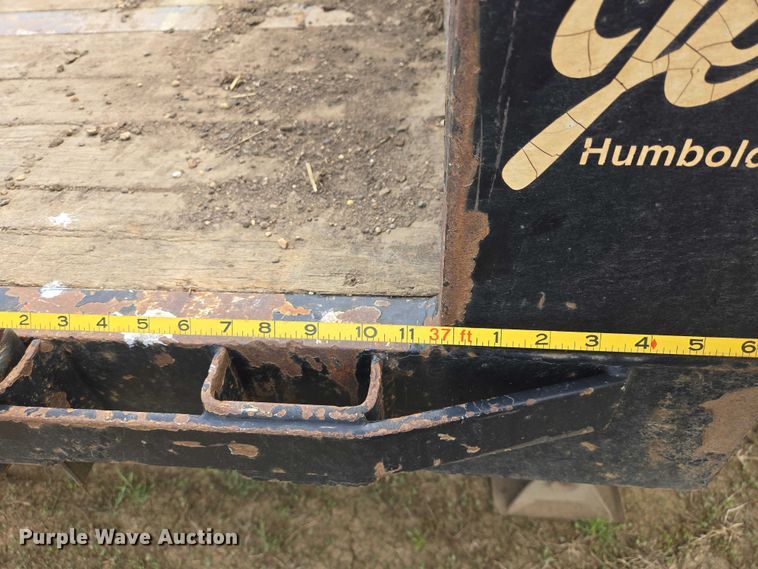 image for item ER1545 2002 Jet drop deck equipment trailer