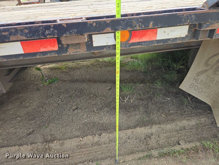 image for item ER1545 2002 Jet drop deck equipment trailer