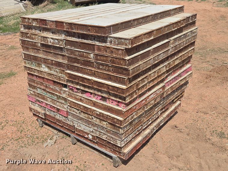 image for item ER1559 (6) pallets of concrete forms