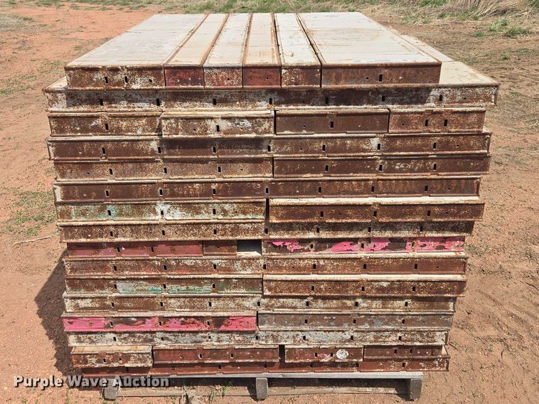 image for item ER1559 (6) pallets of concrete forms