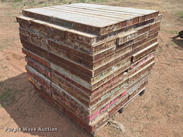 image for item ER1559 (6) pallets of concrete forms