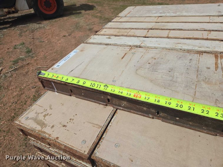 image for item ER1559 (6) pallets of concrete forms