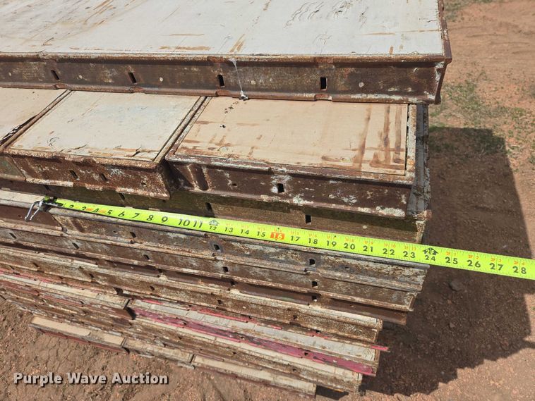 image for item ER1559 (6) pallets of concrete forms