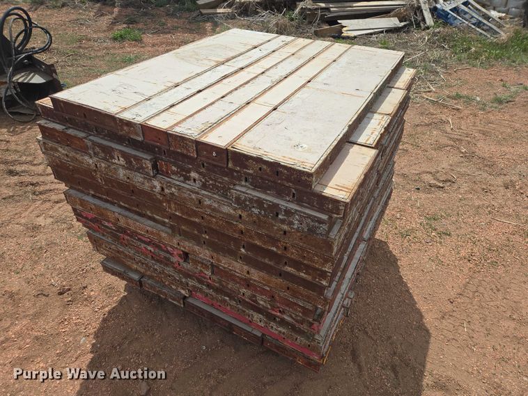 image for item ER1559 (6) pallets of concrete forms