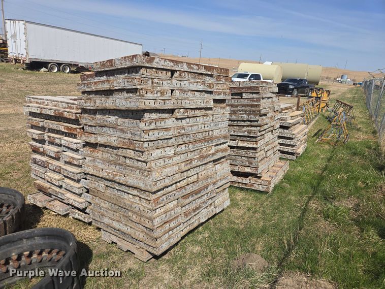 image for item ER1559 (6) pallets of concrete forms