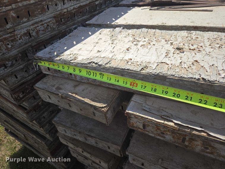 image for item ER1559 (6) pallets of concrete forms