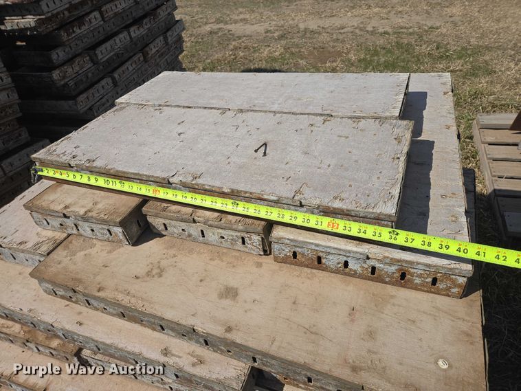 image for item ER1559 (6) pallets of concrete forms