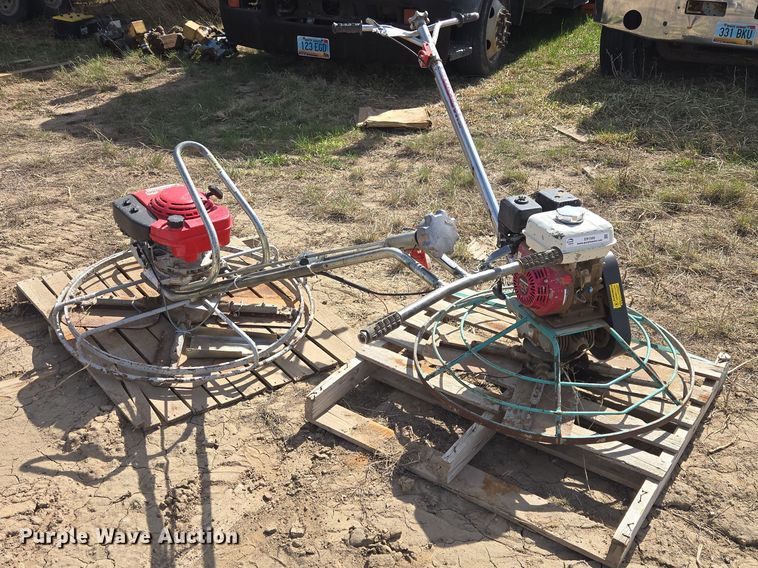 image for item ER1566 (2) power trowels