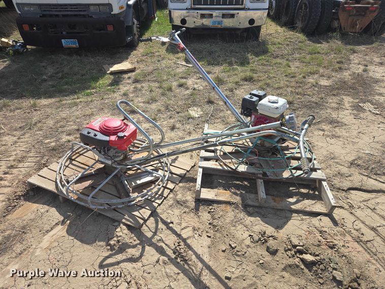 image for item ER1566 (2) power trowels