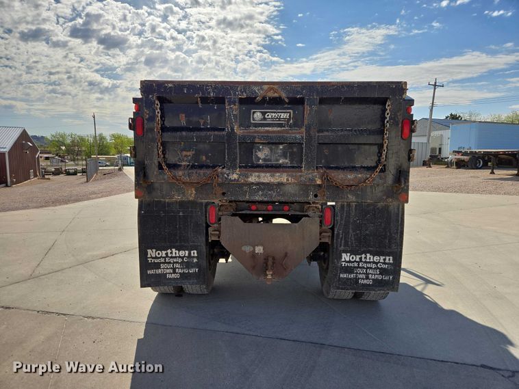 image for item ER1568 1991 Ford F800 dump truck
